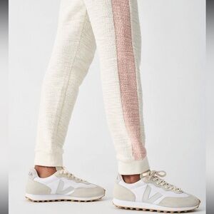 NWT FAHERTY Vista Jogger Comfy Lounge Sweat Pants Golden Hour Large